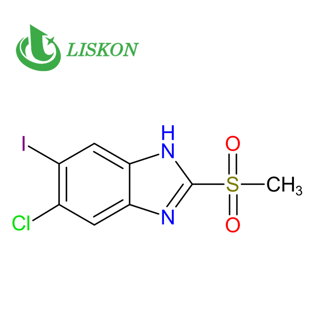 6-cloro-5-iodo-2- (metilsulfonil) -1h-benzimidazol